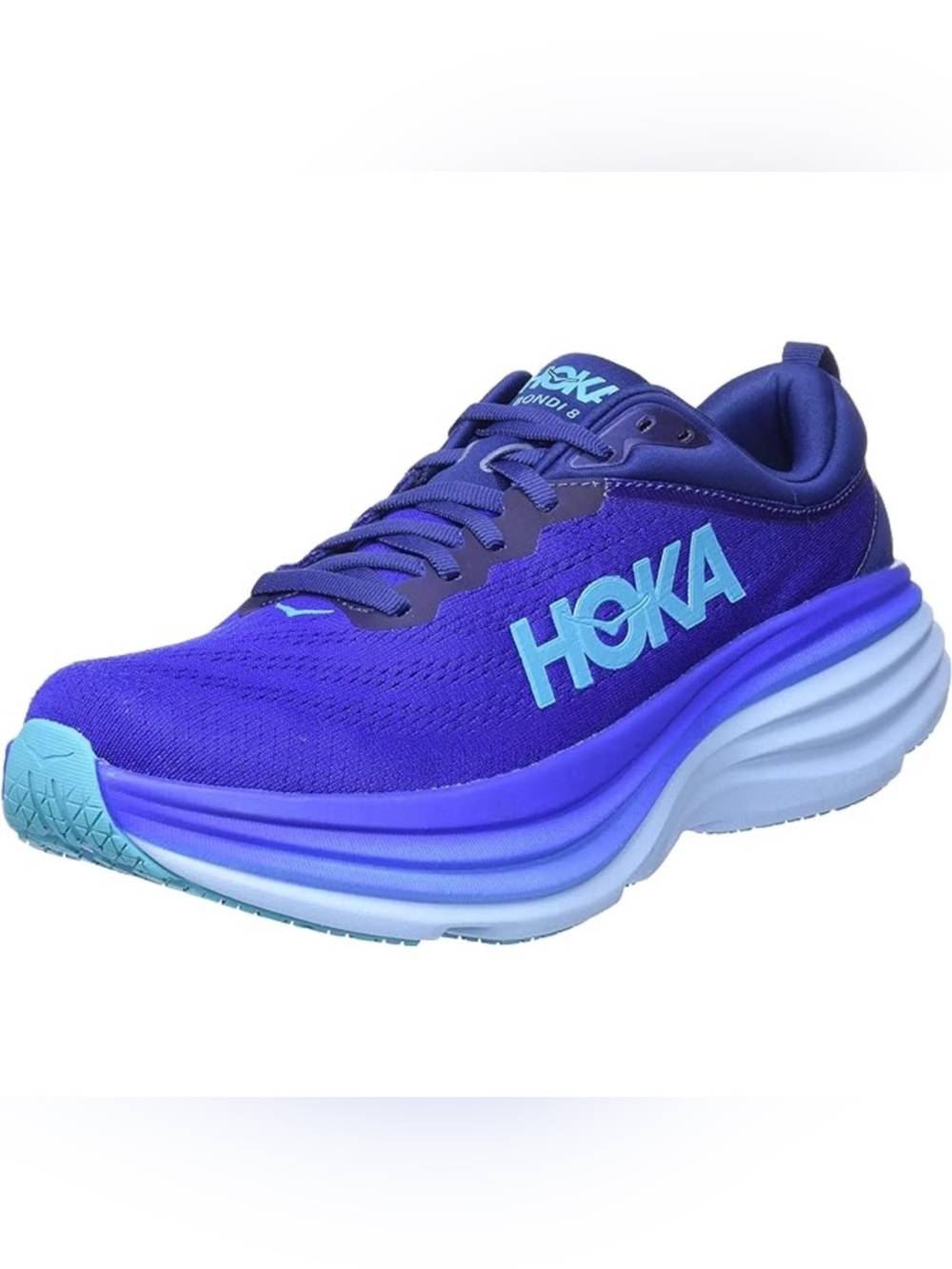 Hoka Men’s Bondi 8 Size 11.5 Bellwether Blue